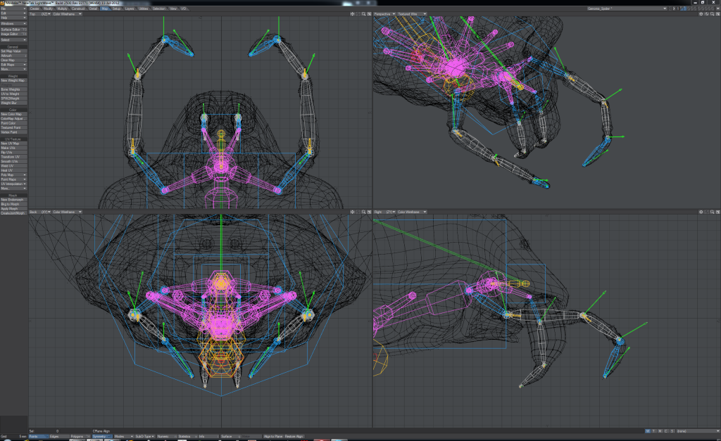 Genoma advanced rigging system for Layout in LightWave 11.5