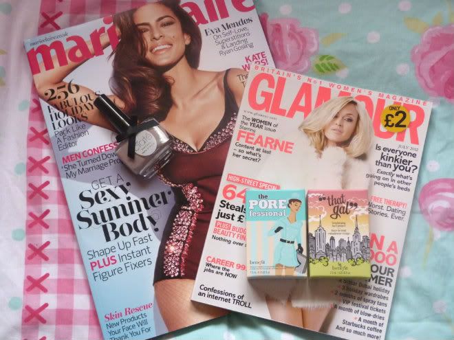 Marie Claire and Glamour Magazine Freebies