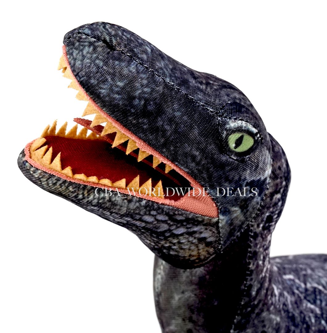 jurassic world blue raptor stuffed animal