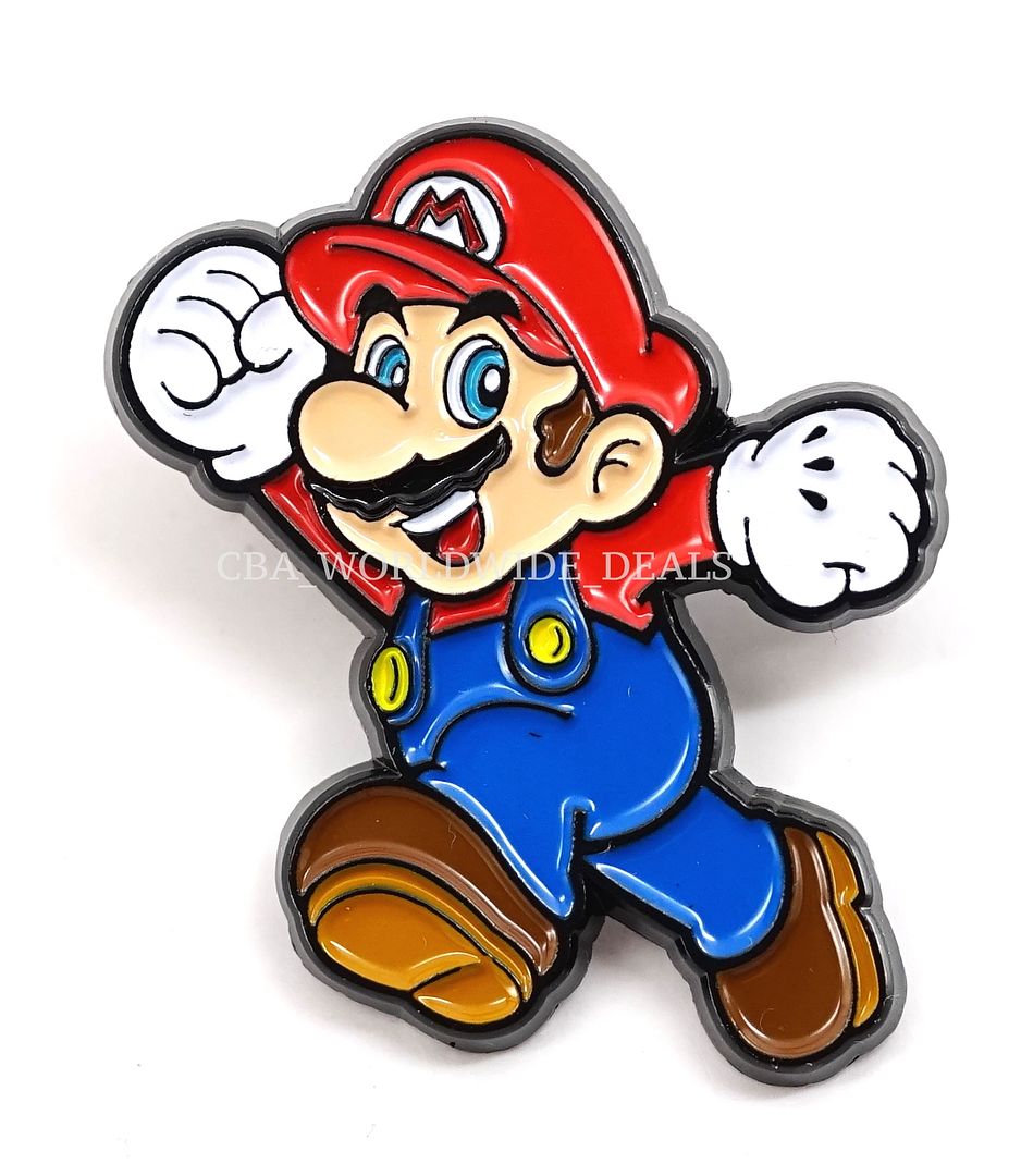 Nintendo Super Mario Collector Pins Series 1 Mario Ebay 0968