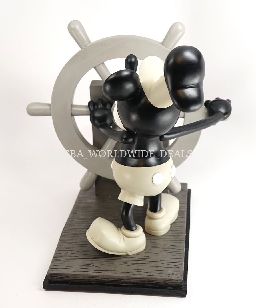 steamboat willie bronze statue