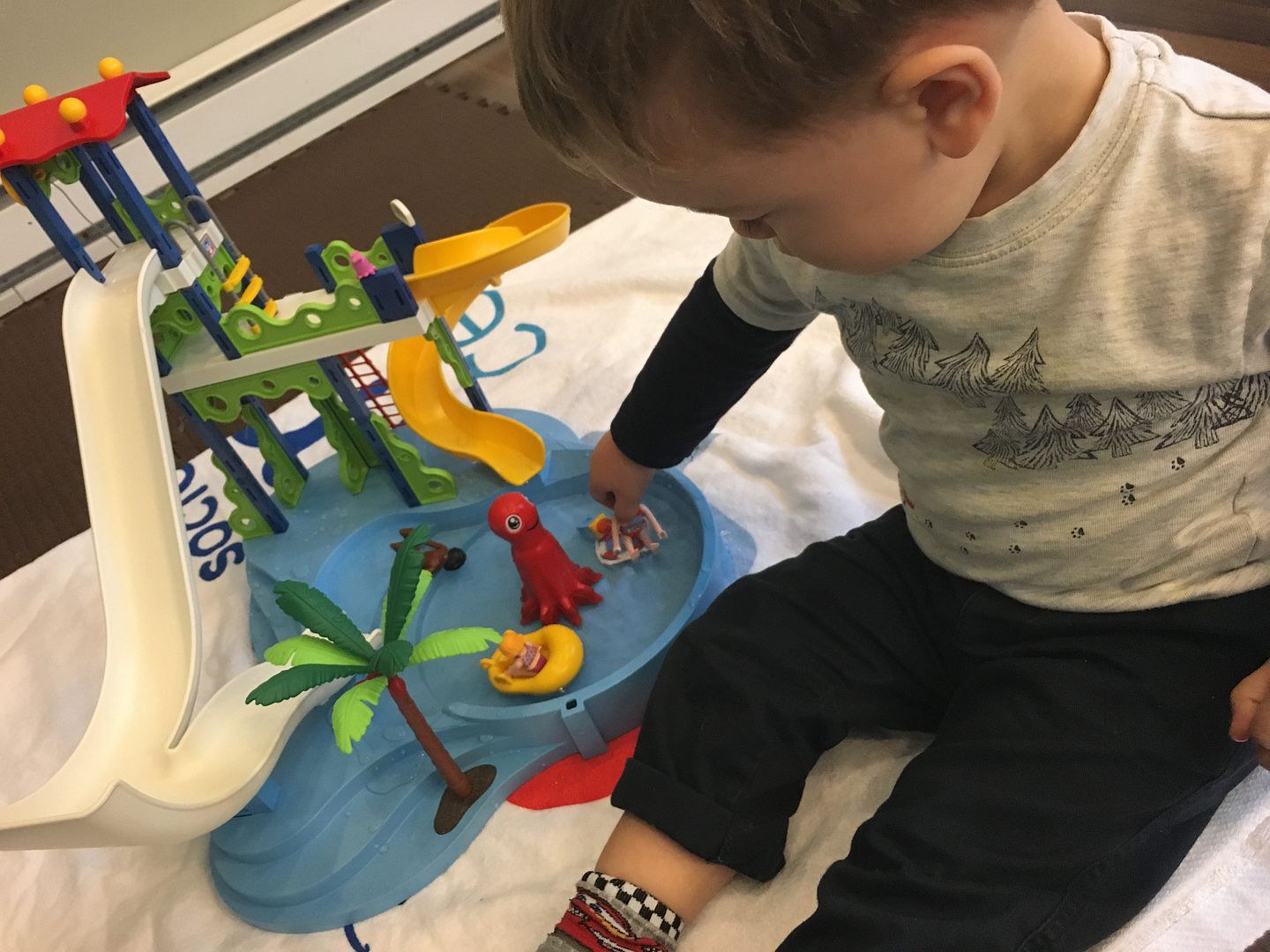 PLAYMOBIL New Water Park with Slides {Review}