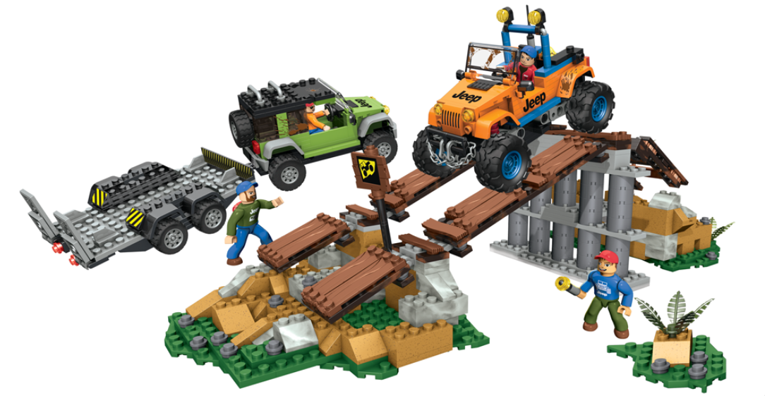 mega bloks world builders jeep