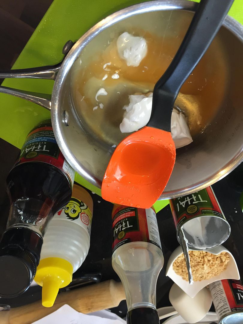 Carrot and Cauliflower Salad with Coconut Milk Dressing {Recipe}