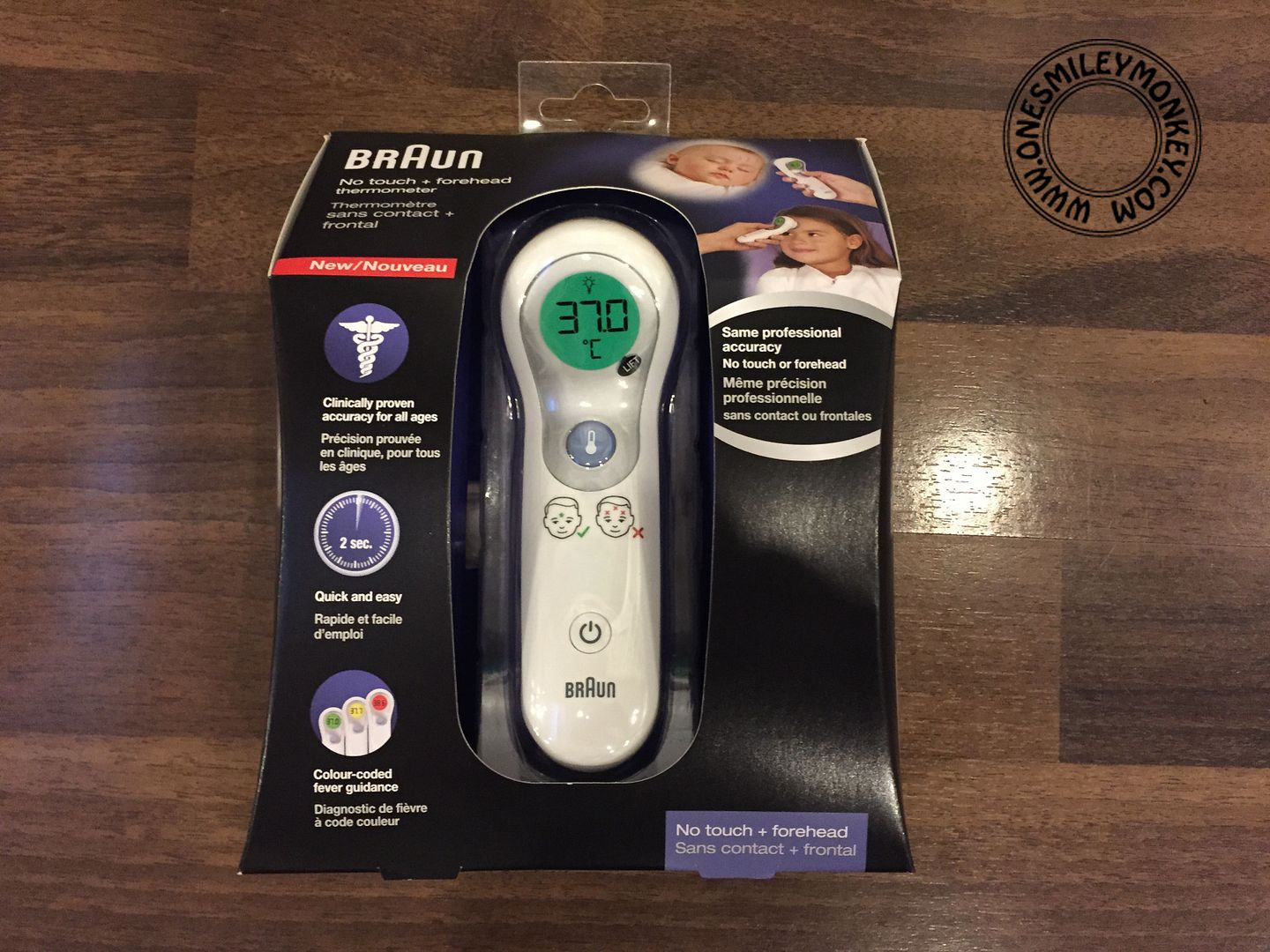 Braun No Touch Forehead Thermometer {Holiday Gift Idea}