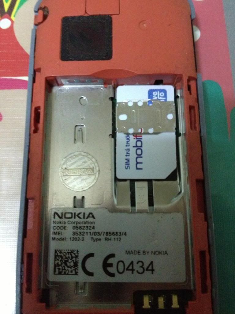 Cần ra đi em 1202 màu đen chính hãng Nokia cho anh em chữa cháy - 3
