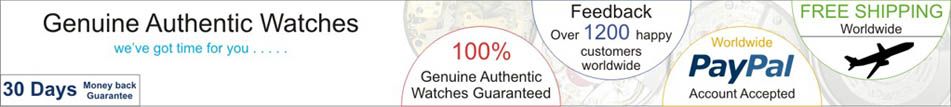 Genuine Authentic Watches