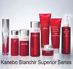 Kanebo Blanchir Superior Series is an enhanced skin brightening facial series