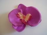Purple Orchid Hair Clip