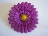 Purple Gerbera Daisy Hair Clip