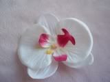 White Orchid Hair Clip