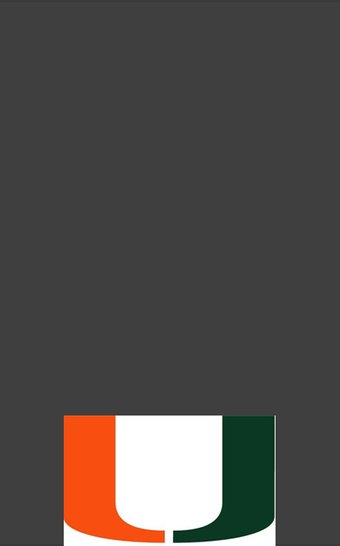 miami hurricanes wallpaper. Miami Hurricanes Logo On