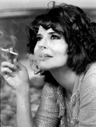 Fanny Ardant Smoking