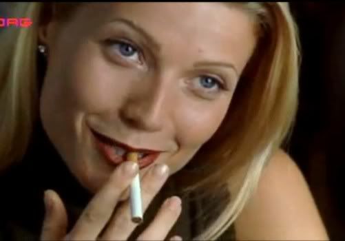 Gwyneth Paltrow Smoking Cigarettes