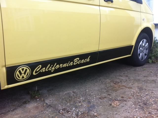 Beach California Decals Added. | VW California Owners Club