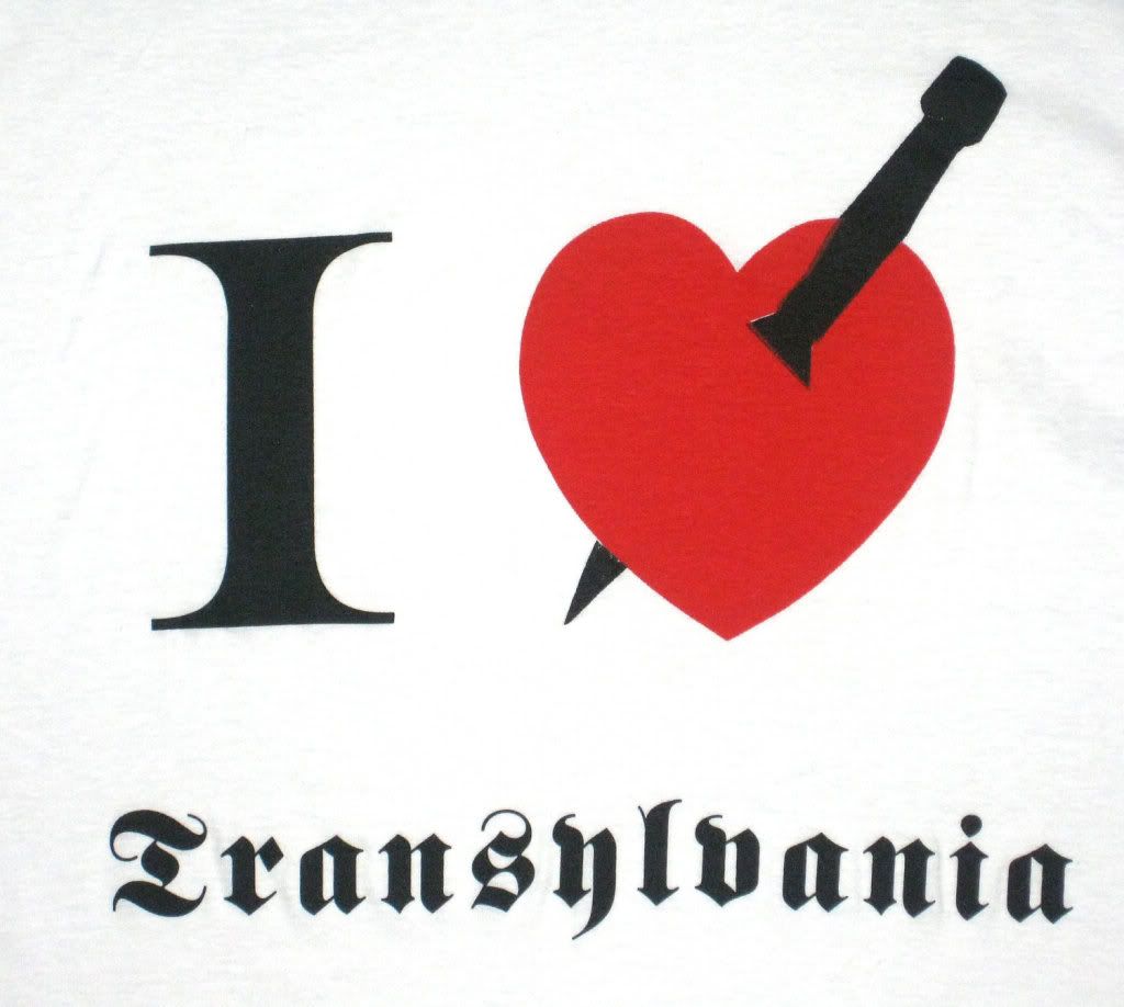 i love transylvania shirt dead