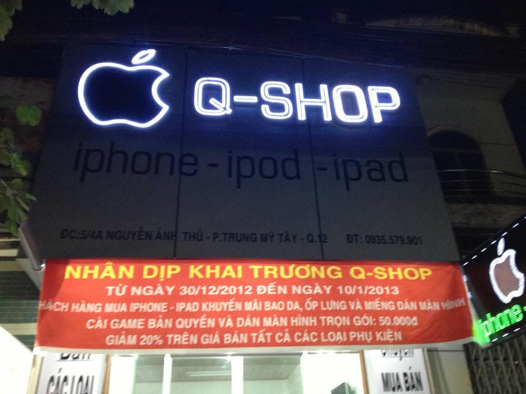 Q12,Q-SHOP Chuyên mua bán iphone ipad giá tốt - 4