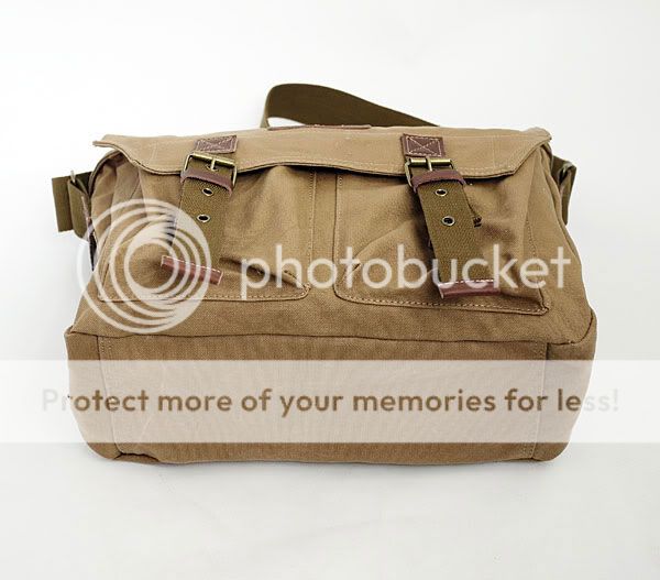 Canvas Shoulder Vintage Casual SLR Camera Bag for Canon