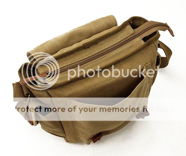 Casual Canvas DSLR SLR Vintage Camera Shoulder Bag for Canon EOS 40D 