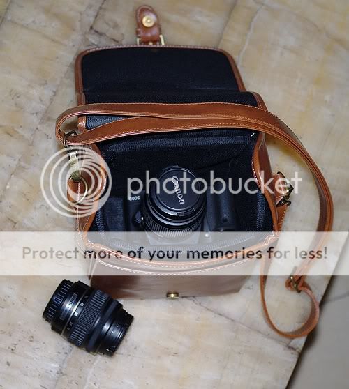   PU Leather SLR Digital Camera Casual Shoulder Bag Cover Case For Sony