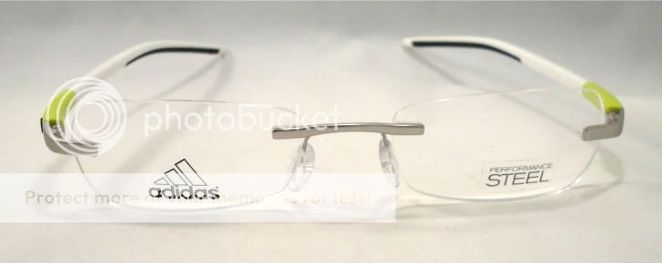 Adidas Eyeglasses a646 00 6050 49*18_140 A643 Black, White, Lime Green 