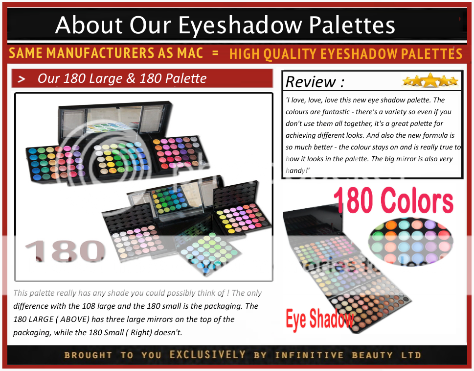 Eyeshadow Eye Palette Makeup Shadow Cosmetic Color Kit Full Set 78 88 120 180