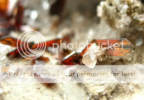 296 Grams Rarest Cluster of Red Brookite Specimen W/ Quartz 