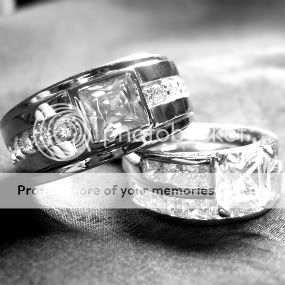 pc Engagement Wedding Ring Se t