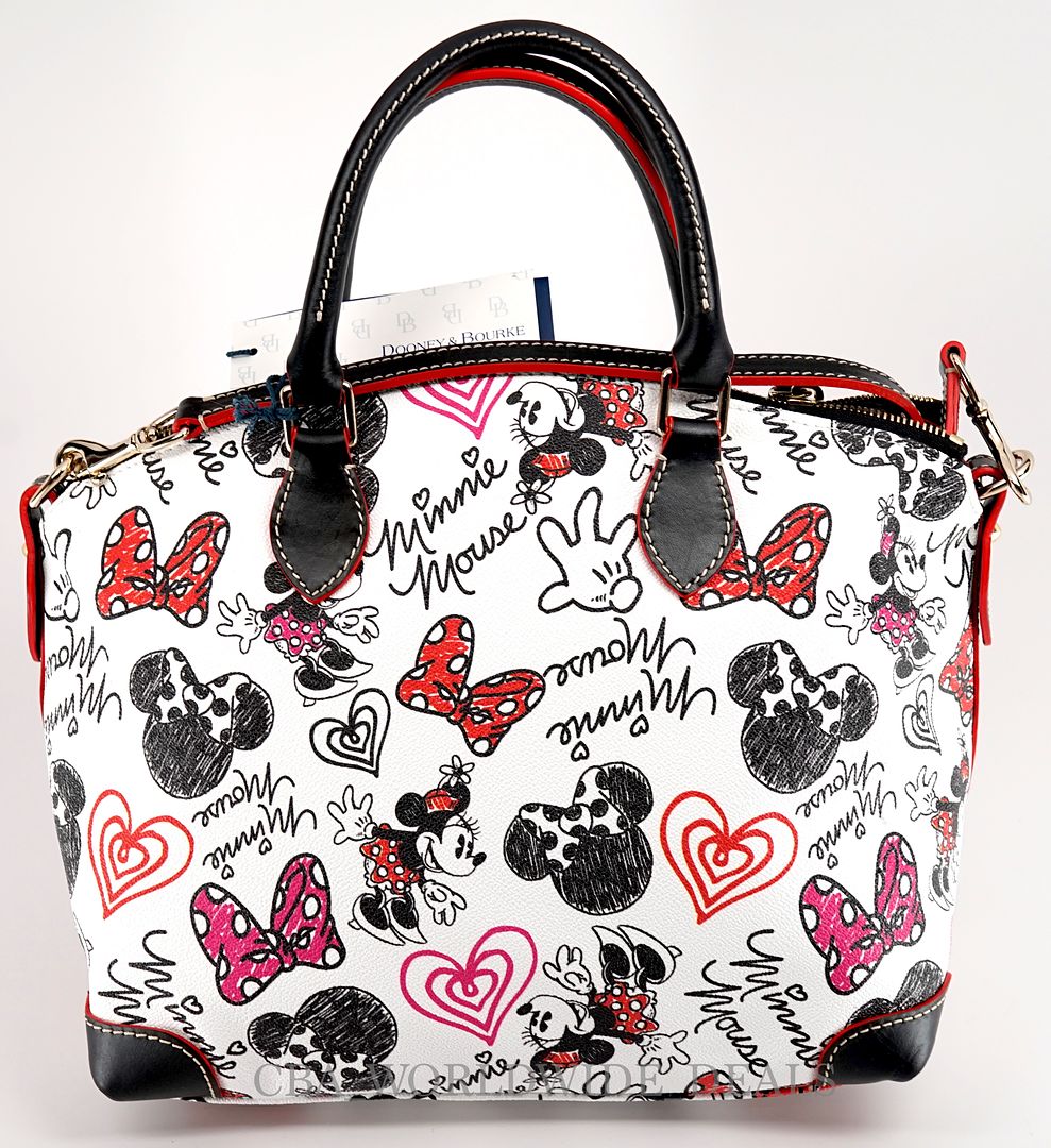NEW Walt Disney World Dooney & Bourke Minnie Mouse Hearts and Bows ...