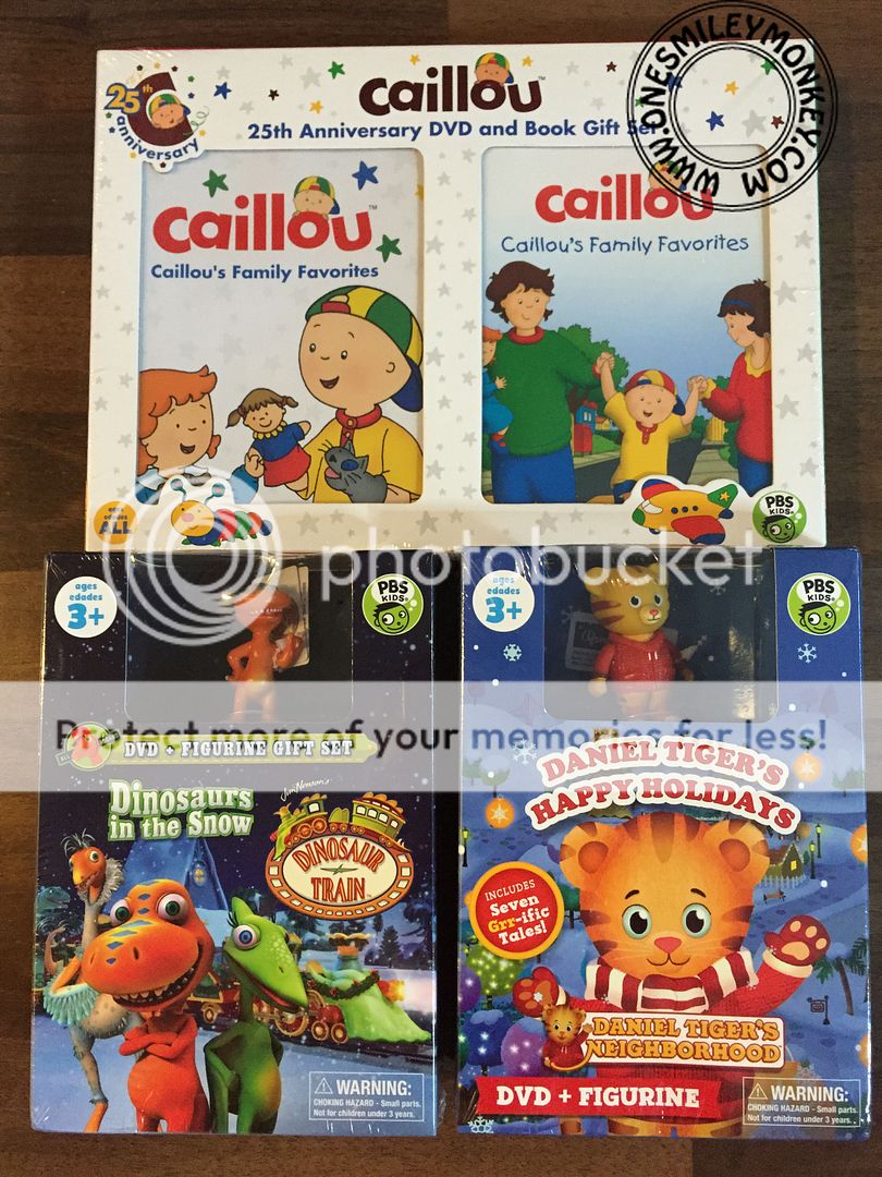 Daniel Tiger, Dino Train and Caillou Gift Sets from PBS Distribution ...