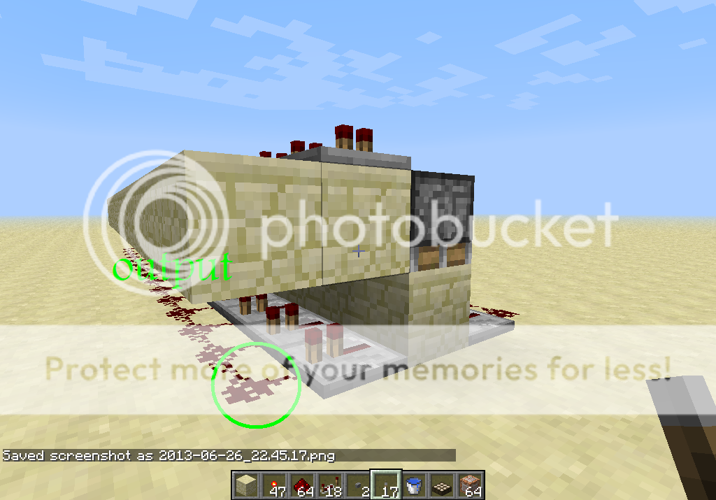 minecraft comparator using redstone and pistons - Redstone Creations ...
