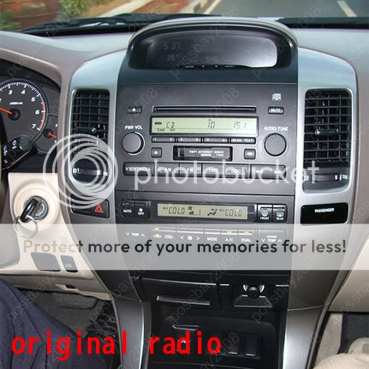 Toyota Prado Car GPS Navigation System DVD Player  