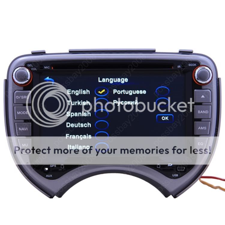 NISSAN MARCH Car GPS Navigation System DVD Player  