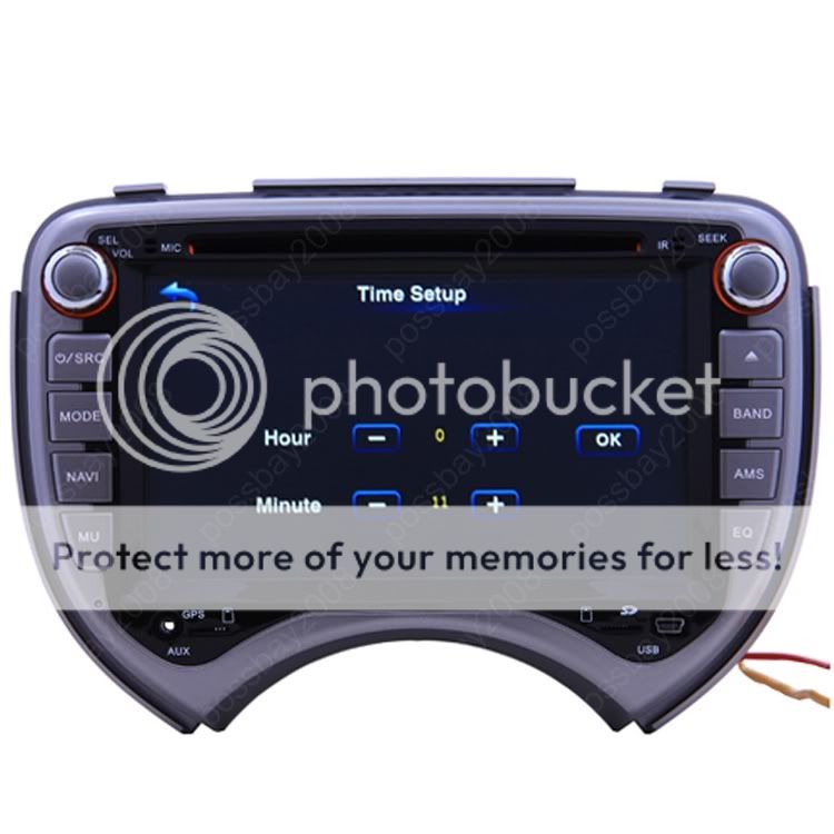 Car In dash GPS Navigation DVD Multimedia System