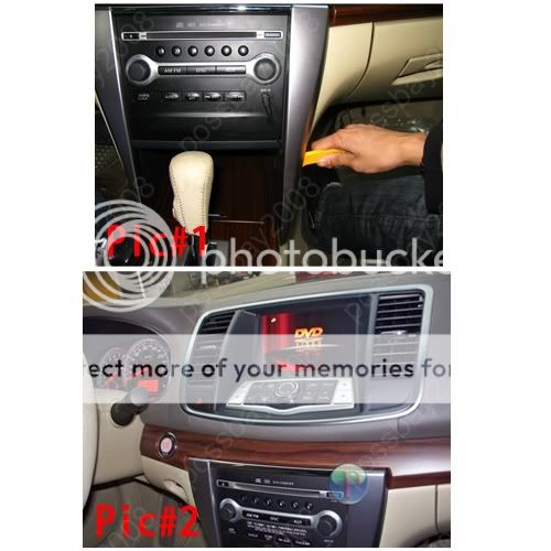 NISSAN TEANA Car GPS Navigation System DVD Player  