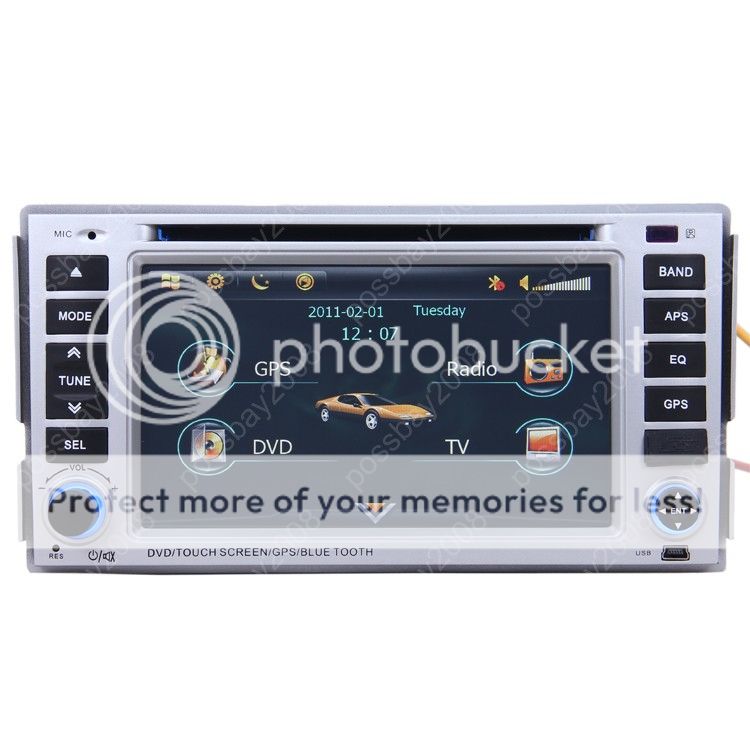 HYUNDAI SANTA FE Car GPS Navigation System DVD Player  