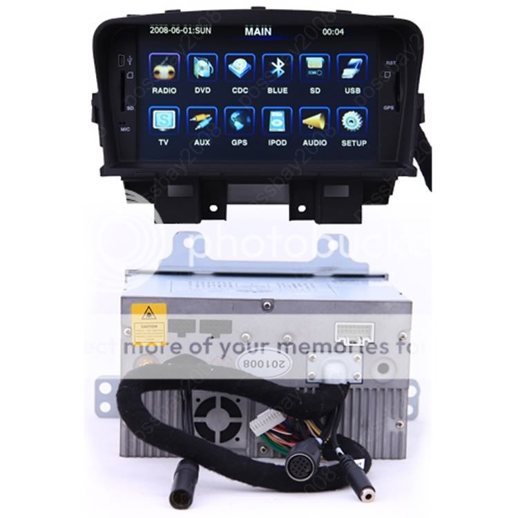 Car In dash GPS Navigation DVD Multimedia System