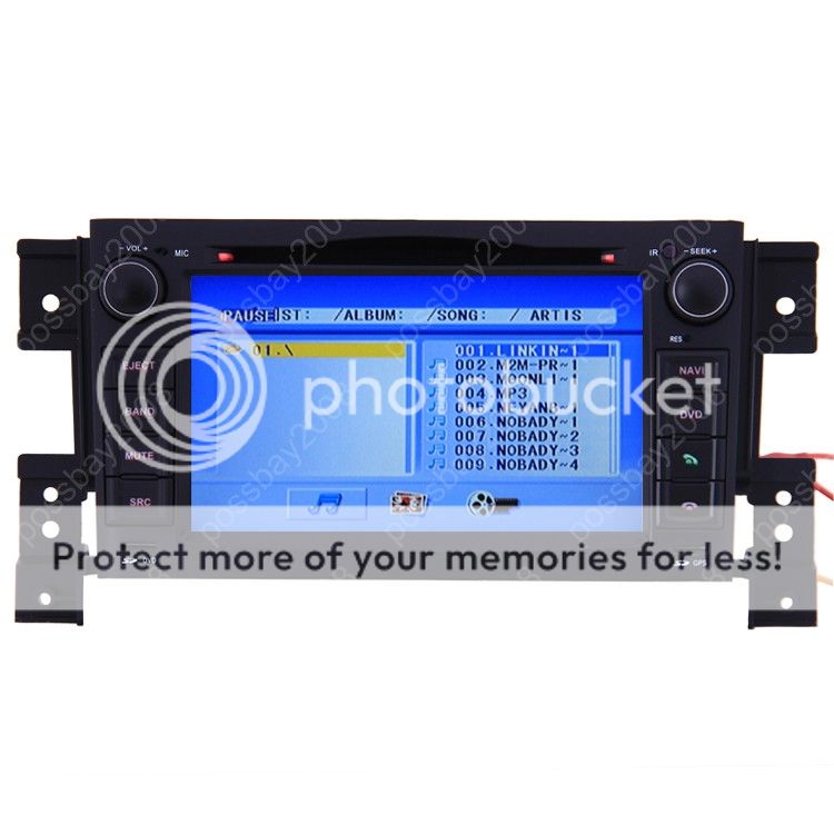 SUZUKI GRAND VITARA Car GPS Navi System DVD Player  