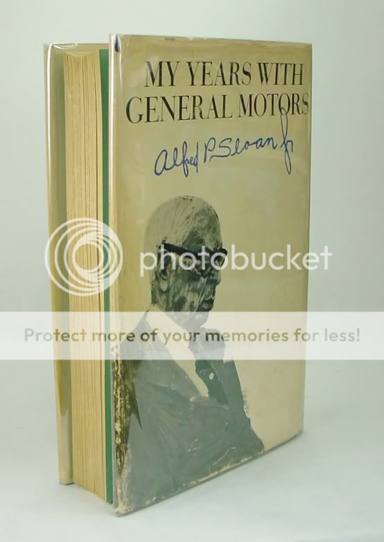 MY YEARS WITH GENERAL MOTORS by Alfred Sloan~ 1st Edition (1964)